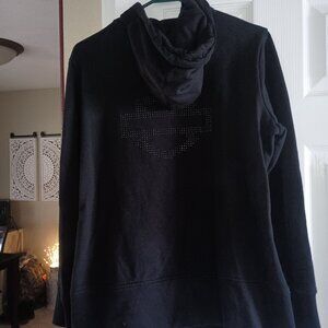 Harley Davidson Women's Zip Up Sweatshirt Hoody.
